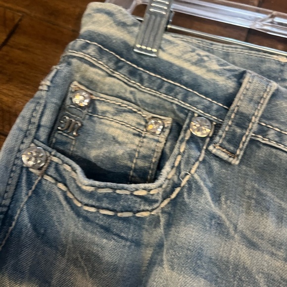 Miss Me Light Blue Flare Jeans - Picture 10 of 11